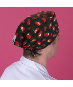 Gorro casquete - Viuda negra