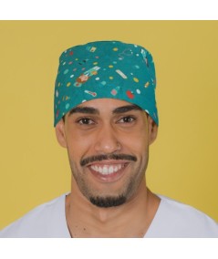 Gorro casquete - Sanitarios Turquesa