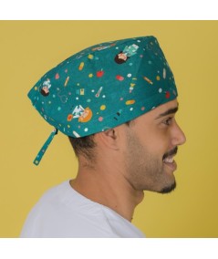Gorro casquete - Sanitarios Turquesa