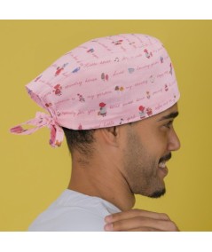 Gorro casquete - Letter Rosa