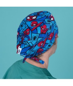 Gorro casquete - Spiderman Azul