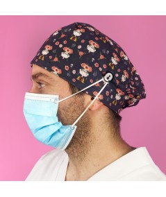 Gorro Pelo Corto con botones - Frida