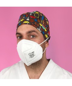 Gorro Pelo Corto con botones - N·U·R·S·E·S