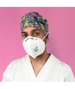 Gorro Pelo Corto con botones - Mario