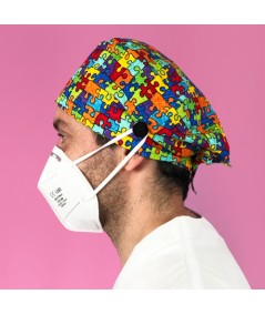 Gorro Pelo Corto con botones - Trencadis
