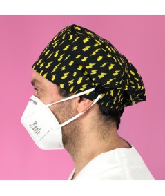 Gorro Pelo Corto con botones - Rayos
