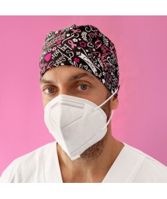 Gorro Pelo Corto con botones - Girls fight