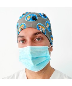 Gorro Pelo Corto con botones - Leia Luke