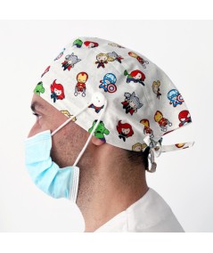 Gorro Pelo Corto con botones - Avengers