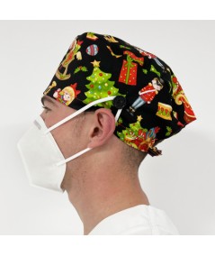 Gorro pelo corto con botones - Cuento de navidad