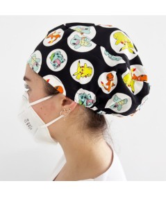 Gorro pelo largo - Pokemon negro