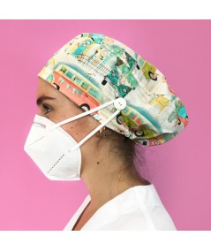 Gorro Pelo Largo con botones - Beach travel