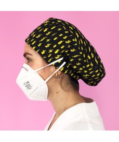 Gorro Pelo Largo con botones - Rayos