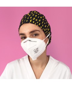 Gorro Pelo Largo con botones - Rayos