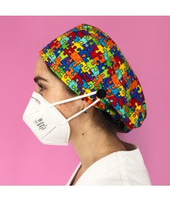 Gorro Pelo Largo con botones - Trencadis