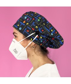 Gorro Pelo Largo con botones - Comecocos