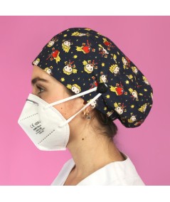 Gorro Pelo Largo con botones - Capitana marvel