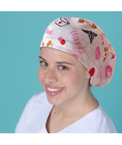 Gorro pelo largo estampado - Hope