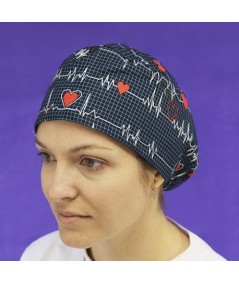 Gorro Pelo Largo - Flutter marino