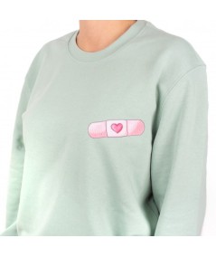 Sudadera estampado enfermeril