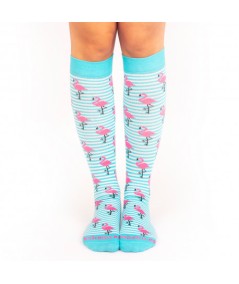 Calcetines Compresivos estampados - Flamencos