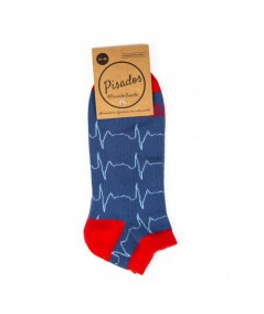 Calcetines tobilleros estampados - Pulsaciones
