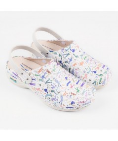 Zueco Piel estampado - Revolutum