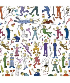 Zueco Piel estampado - Revolutum