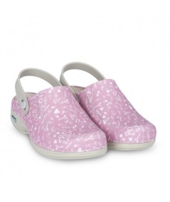 Zueco sanitario estampado Piel - Sweet Fresa