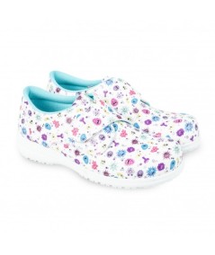 Zapato piel vegana velcro - Virus Collection