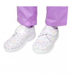 Zapato piel vegana velcro - Care Collection