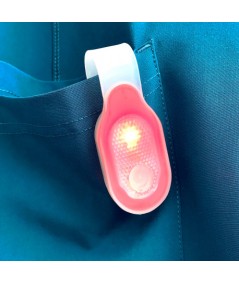 Linterna magnética silicona roja