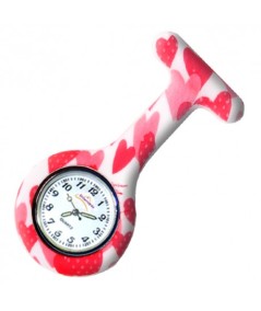 Reloj silicona Enfermera - Morango