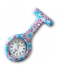 Reloj silicona Enfermera - Blue Cachemire