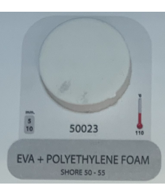 Eva + Polyethylene Foam Blanco - Shore 50–55