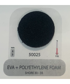 Eva + Polyethylene Foam Negro - Shore 30–35