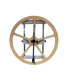 Rueda de hombro con aro integral de madera