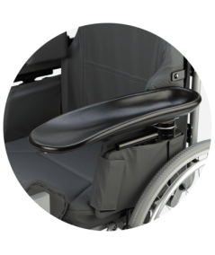 Reposabrazos para hemiplejia