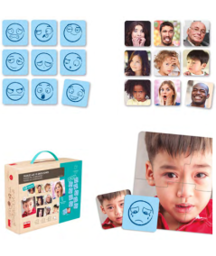 Las 10 emociones - Set de puzles