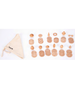 Juego de estimulación cognitiva - Percepción táctil y asociación 3D