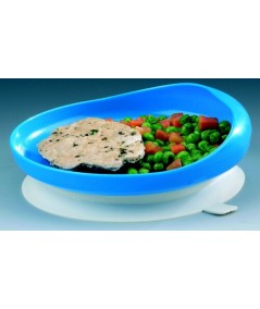 Plato con reborde y con ventosa